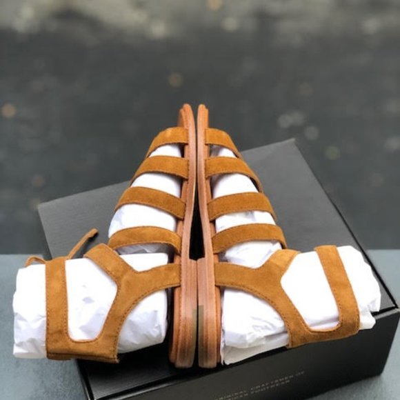 🆕Frye Blair Side Ghillie, Cognac, sz 7.5 - Picture 6 of 9